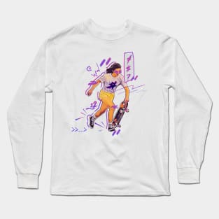 Skate on Street Long Sleeve T-Shirt